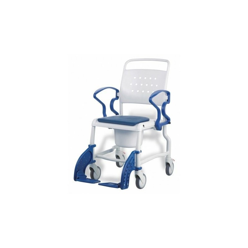 Chaise de douche a roulette PREMIUM | MBE MEDICAL à Aoste