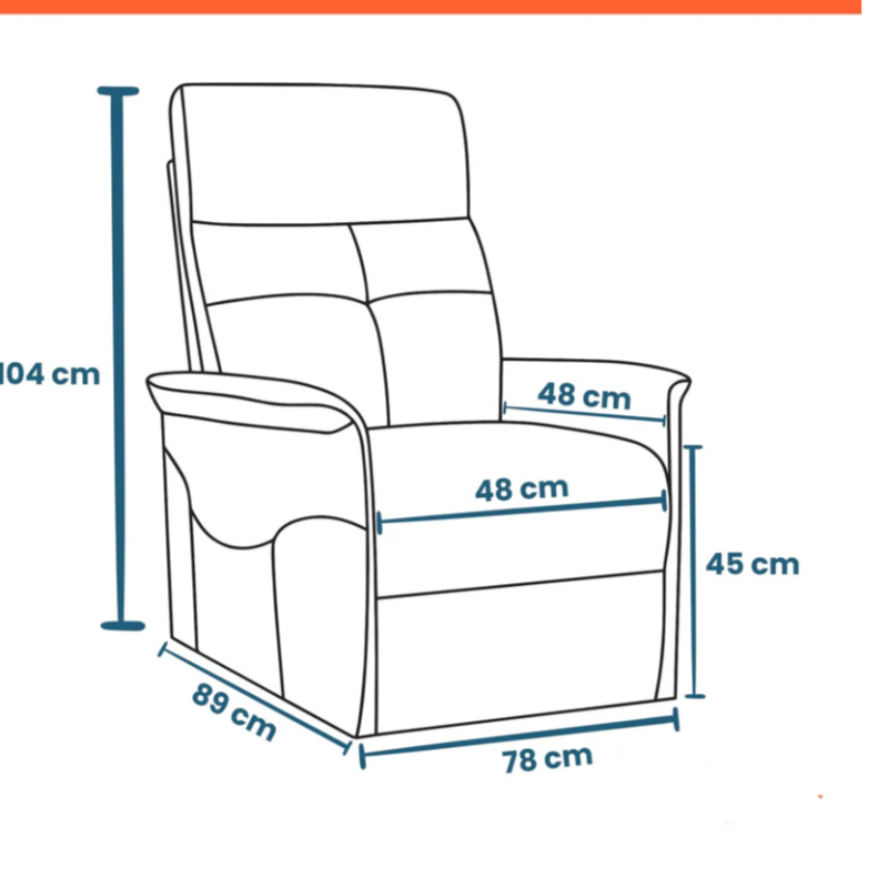 Fauteuil releveur Bergen 1 moteur | MBE MEDICAL