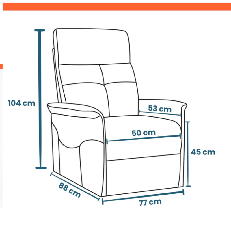 Fauteuil releveur Bergen 1 moteur | MBE MEDICAL
