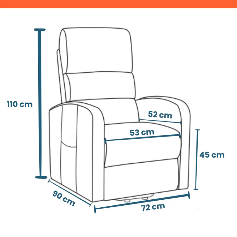 Fauteuil releveur Bergen 1 moteur | MBE MEDICAL